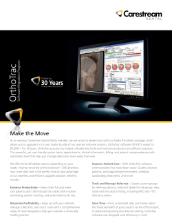 Make the Move - Carestream Dental
