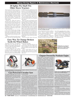 Gas-Powered Circular Saw