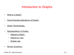 What is a Graph?