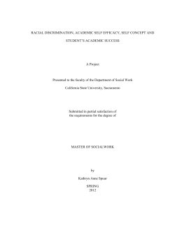 the relationship between racial discrimination and