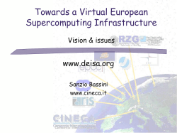 IDRIS : aujourd`hui et demain - e-IRG