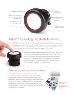 Instinct&trade; technology. Intuitively functional.