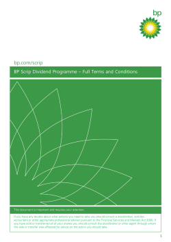 Full terms and conditions