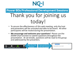 Administrative Unit Review - Network for Change and Continuous