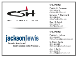 2-Robin Davis presentation Employment Seminar