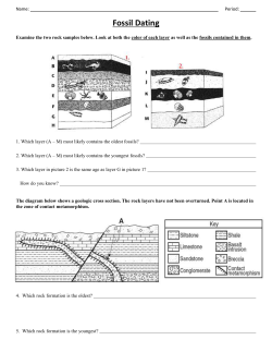 Fossil Dating
