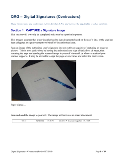ROUTINE Adobe Digital Signatures
