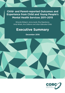CORC Child_parent outcomes EXECUTIVE SUMMARY WEB.indd