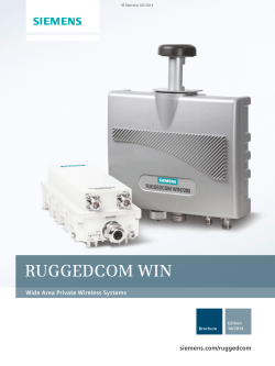 RUGGEDCOM WIN - NDC Networks