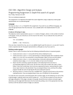 Programming Assignment 3