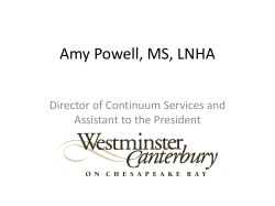 Amy Powell, MS, LNHA
