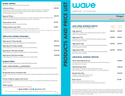 products and price list