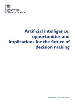 Artificial intelligence: opportunities and