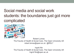 use of non-institutional social media to augment and enhance their