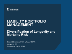 Presentation - Cass Business School