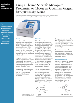 Use Microplate Photometers to Choose Optimum Reagent for