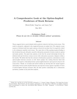 A Comprehensive Look at the Option