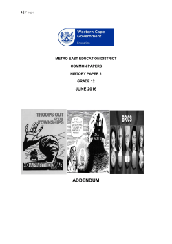 History P2 June 2016 Addendum Eng