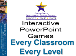 For the Education of Every Student