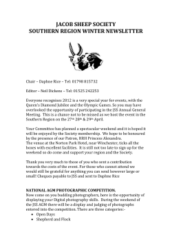 jacob sheep society southern region winter newsletter