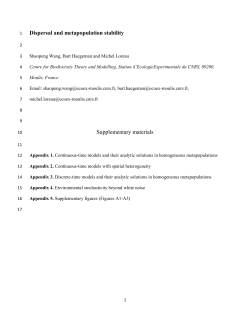 Appendix 3. Discrete-time models and their analytic