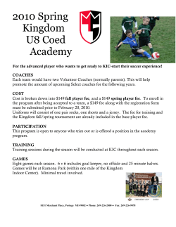 Kingdom Indoor Center