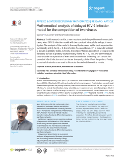 Mathematical analysis of delayed HIV-1 infection model