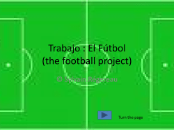 El F&uacute;tbol project