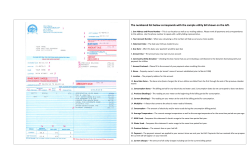 Sample Utility Bill - City of Blaine, WA