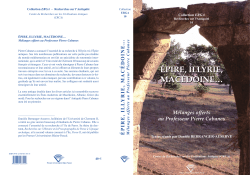 &eacute;pire, illyrie, mac&eacute;doine&hellip; &eacute;pire, illyrie, mac&eacute;doine&hellip;