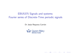 Fourier series of Discrete-Time periodic signals