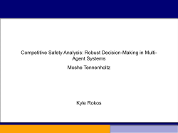 Competitive Safety Analysis: Robust Decision-Making in Multi