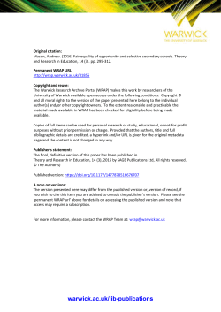 Equality of opportunity paper second version
