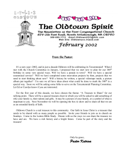 February 2002 - First Congregational Church