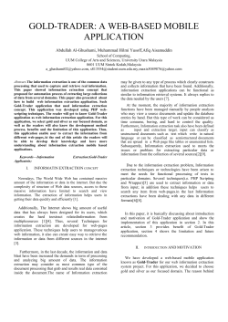 Paper Title (use style: paper title)