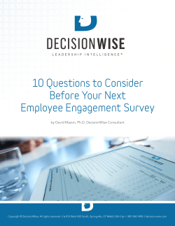 10 Questions to Consider Before Your Next