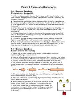Exam 2 Homework Exercises