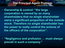PROFIT Corporate Officers