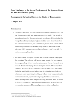 Lord Neuberger at the Annual Conference of the Supreme Court of