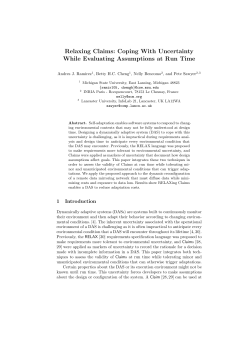 Relaxing Claims - Amazon Web Services