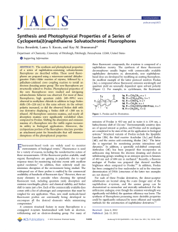 Synthesis and Photophysical Properties of a