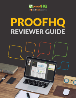 ProofHQ Reviewer Guide 300-3