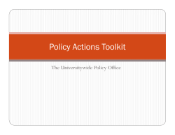 Policy Owner Guide to Policy Actions PDF