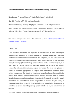 2.2.5 The in vitro permeability of curcumin as assessed on