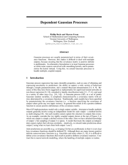 Dependent Gaussian Processes