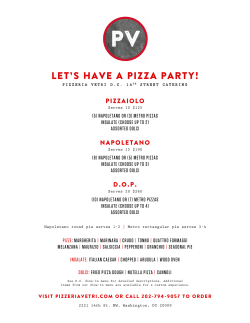 let`s have a pizza party!