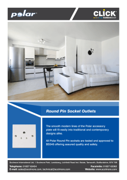 Round Pin Socket Outlets