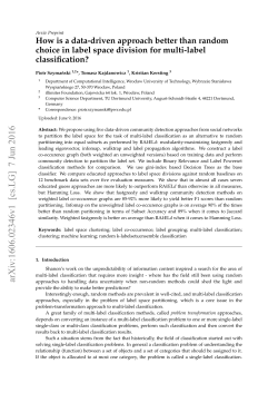 How is a data-driven approach better than random choice