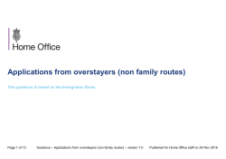 Indefinite leave to remain &ndash; calculating continuous period in UK