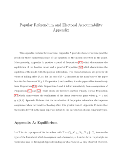 Popular Referendum and Electoral Accountability
